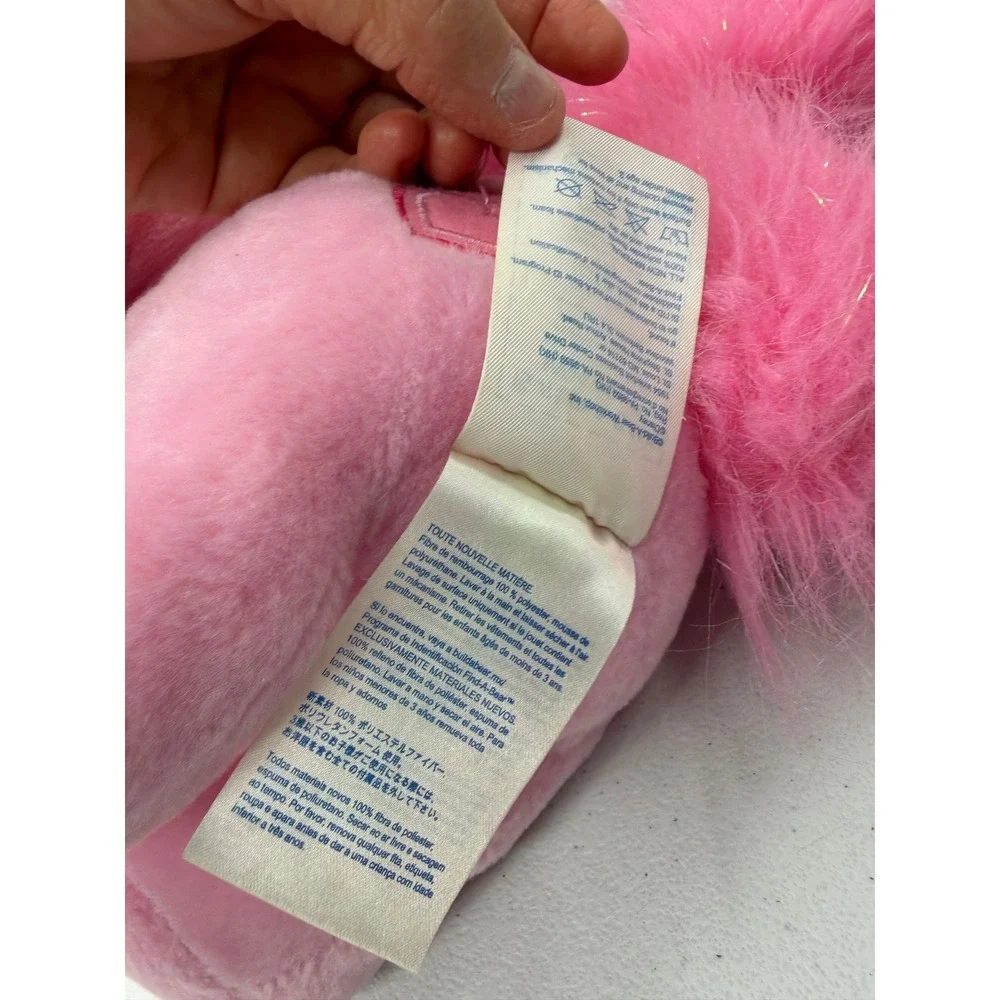 Build-A-Bear Disney Princess Palace Pets Treasure Ariel's Kitty Pink Plush 11
